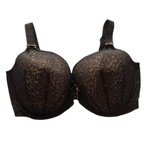 Elomi Black Lace Underwire Bra